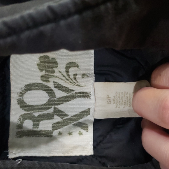 EUC! ROXY bomber with detachable faux fur hood - Picture 5 of 7